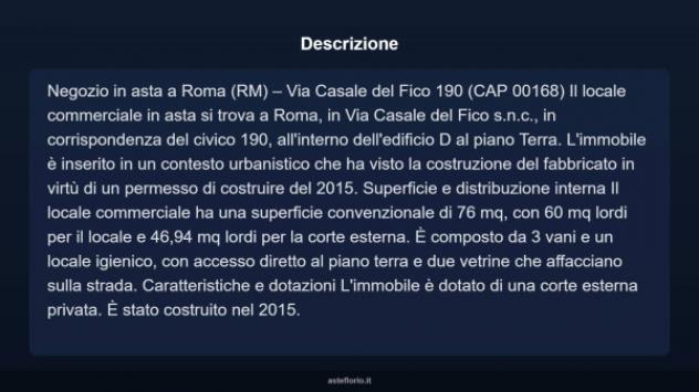 Immobile in asta di 76 m² in vendita a Roma - Foto 10