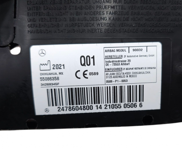 AIRBAG SEDILE DESTRO MERCEDES GLB Serie (X247) A2478604800 (19) - Foto 13