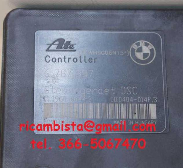 BMW Serie 1 2005 centralina gruppo pompa ABS 6787837 10.0206-0407.4