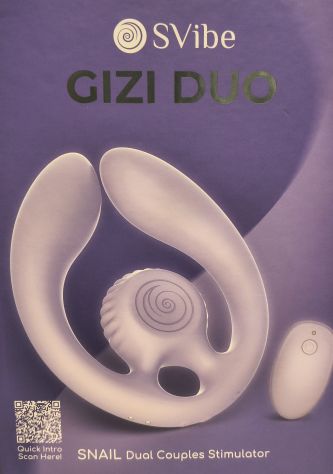 Gizi Duo Snail Vibratore Dual Couples Stimulator
