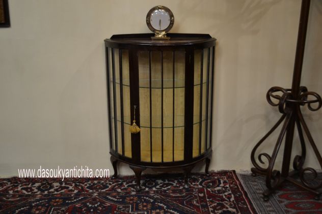 Vetrina-cristalliera stile Art Déco del XX secolo