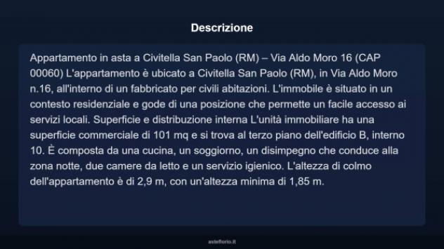 Immobile in asta di 101 m² in vendita a Civitella San Paolo - Foto 16