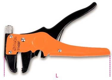 Pinza spellafili frontale autoregolabile con dispositivo taglio Beta - Cardelli