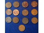 Lotto 326 - olanda 5 cent 13 monete vedi descrizione e foto