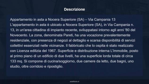 Immobile in asta di 133 m² in vendita a Nocera Superiore - Foto 12