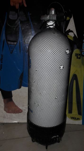 Scubapro monobombola in acciaio 18 litri monoattacco DIN/INT