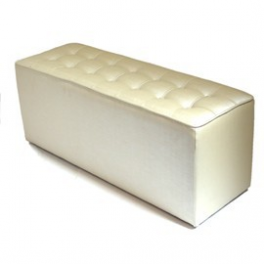 Panca RELAX in ecopelle (pelle ecologica) 110x40x42cm