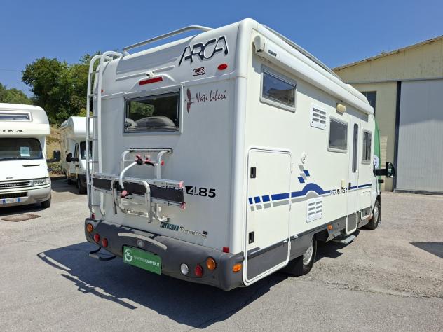 CAMPER ARCA DUCATO SEMINTEGRALE 6 POSTI SEMIDINETTE LETTO MATRIMONIALE CLIMATIZZATORE BASCULANTE FOTOVOLTAICO CAMPEGGIO USATI GENERALI 1738 - Foto 4