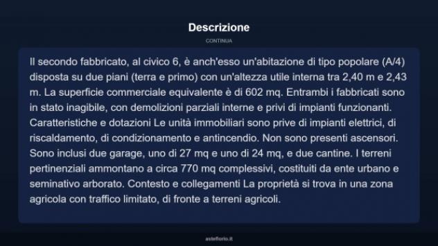 Immobile in asta di 1061 m², box auto doppio in vendita a Villanova Marchesana - Foto 11