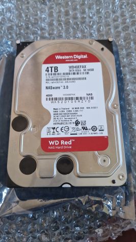 Hard disk Western Digital WD Red WD40EFAX da 4TB