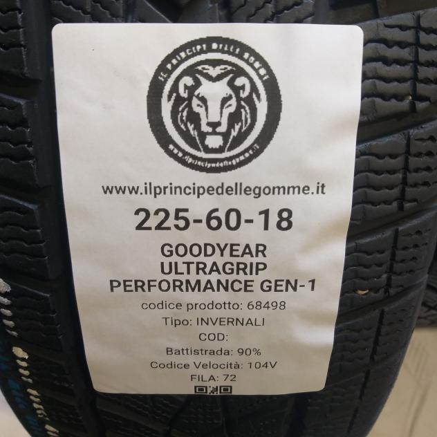 4 GOMME 225 60 18 GOODYEAR A68498 - Foto 2