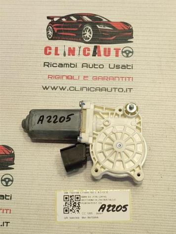 MOTORINO ALZAVETRO ANTERIORE SINISTRO BMW X4 F26 7322748 C11469-102 (1418)
