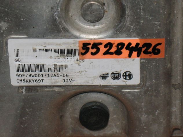 55284426 9DF HW001 ECU CENTRALINA MOTORE FIAT 55284426 9DF/HW001 - Foto 2