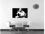 Quadro Johnny Cash dipinto a mano pop art