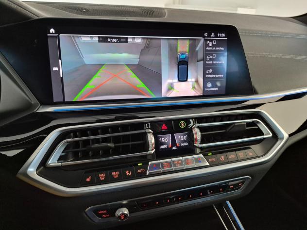 BMW X5 XDRIVE 45E MSPORT LASER PELLE TETTO SOSPENSIONI PNEUMATICHE FRENI M BLU C.21" ADAS 1 PROPRIETARIO - Foto 4