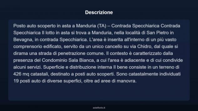 Immobile in asta di 426 m² in vendita a Manduria - Foto 4