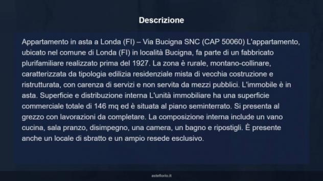 Immobile in asta di 146 m² in vendita a Londa - Foto 13