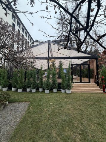 Noleggio Tensostruttura telaio nero Exclusive Luxevent Grosseto - Foto 4