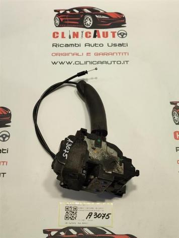 SERRATURA POSTERIORE SINISTRA RENAULT Megane III 825030574R (0816) - Foto 2