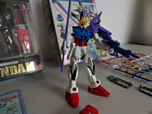 Action figure GUNDAM Mobile Suit (Sword Strike) # 08 scala 1/44 + kit (RX-78-2) - Foto 3
