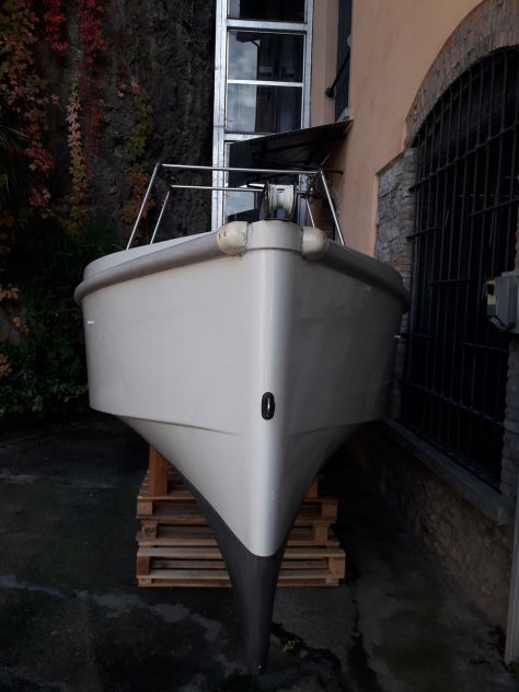 Open lagon 5.50mt con motore Johnson 25cv 2t gambo lungo - Foto 7