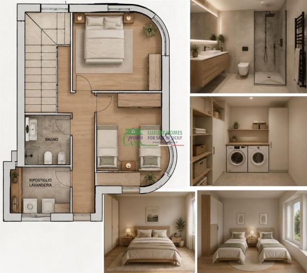 Rif: 2727 - Comiso – villetta indipendente allo stato rustico in zona residenziale - Foto 6