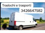 Furgone con conducente per piccoli traslochi e trasporti