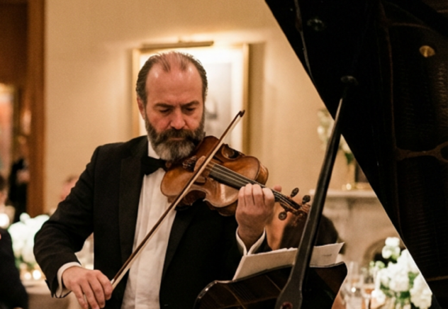 Violinista professionista a Sirmione