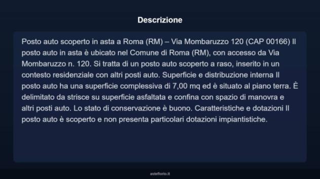Immobile in asta di 7 m² in vendita a Roma - Foto 7