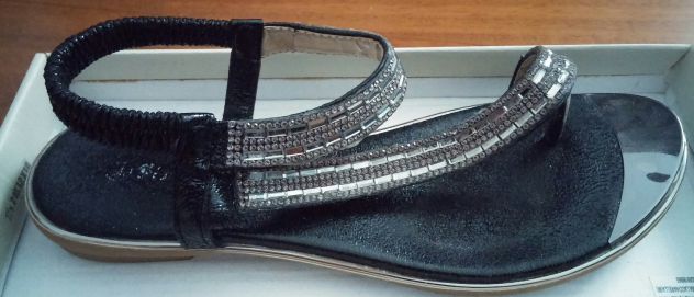INFRADITO NERO CON STRASS - Foto 4