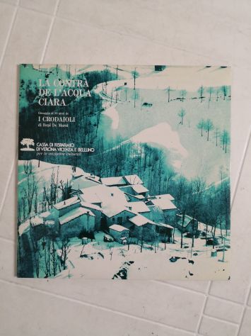 Disco Vinile Lp 33 giri de I Crodaioli - "La contrà dellacqua ciara" del 1988. - Foto 7