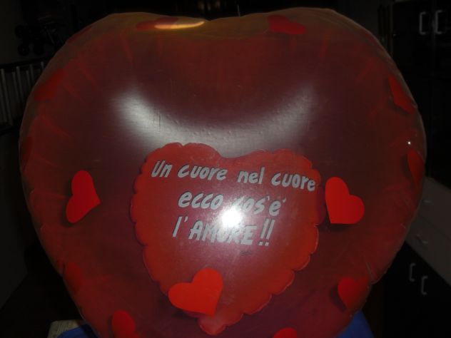 CUORE DOPPIO GONFIABILE CON DEDICA. - Foto 6