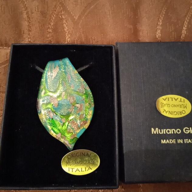 Pendente Murano Glass Murrina in vetro e smalto