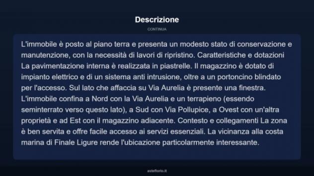 Immobile in asta di 40 m² in vendita a Finale Ligure - Foto 8