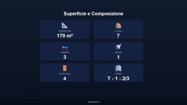 Immobile in asta di 170 m² con più di 5 locali in vendita a Fusine - Foto 2