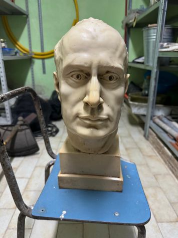 Busto in marmo di carrara anni 20/30 di Mussolini - Foto 4