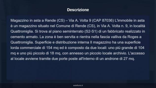 Immobile in asta di 154 m² in vendita a Rende - Foto 10