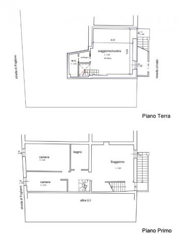 Appartamento in vendita a Fogliano Grosso - Siena 110 mq Rif: 1413067
