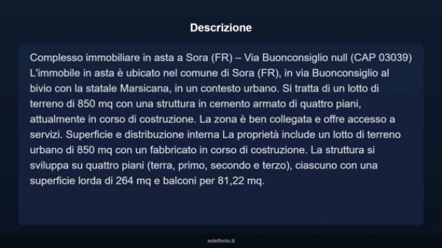 Immobile in asta di 1050 m² in vendita a Sora - Foto 3