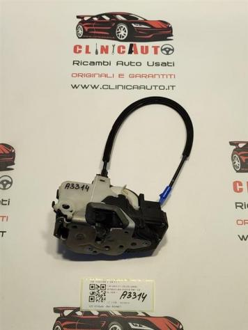SERRATURA ANTERIORE DESTRA CHEVROLET Cruze Berlina 13503780 A14NET (09)