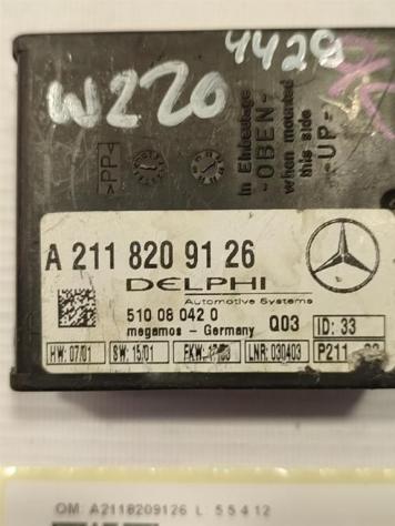 CENTRALINA ALLARME MERCEDES Classe S W220 4° Serie A2118209126 (9905) - Foto 2