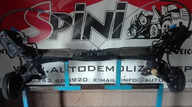 Ponte posteriore Citroen C3 1.2 del 2015 - Foto 2