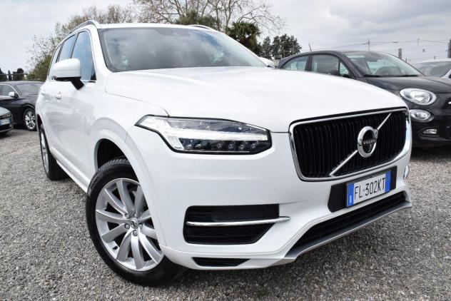 VOLVO - XC90 - 2.0 D4 190CV AUTOM. 8M Geartronic Momentum - ADAS - PELLE - NAVI - CRUISE AD - BT - SENSORI - 360 CAMERA - FULL LED