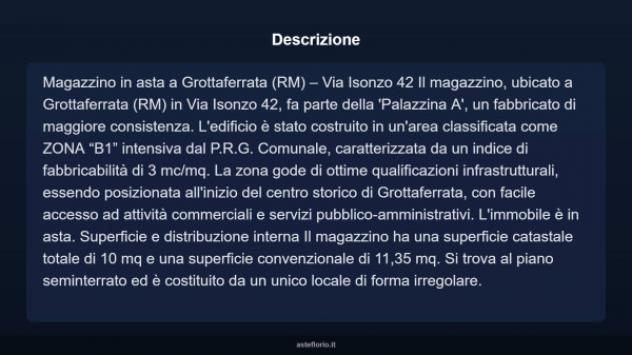 Immobile in asta di 11 m² in vendita a Grottaferrata - Foto 3