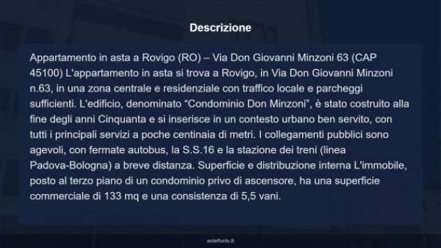 Immobile in asta di 133 m² in vendita a Rovigo - Foto 12