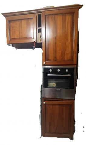 cucina angolare in legno massello 4 metri 2 per 2 - Foto 8