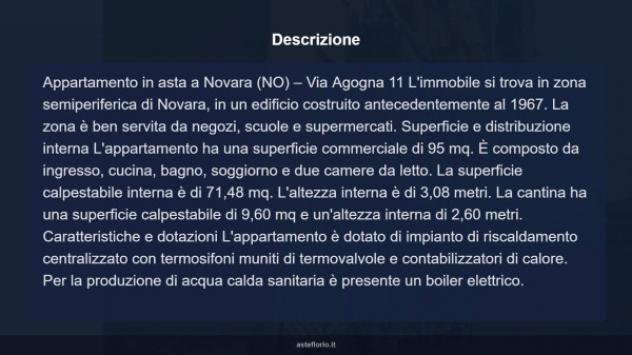 Immobile in asta di 95 m² in vendita a Novara - Foto 13