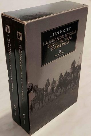La grande storia degli indiani d'America 1-2 Vol.Jean Pictet 1°Ed:Mondadori,2000