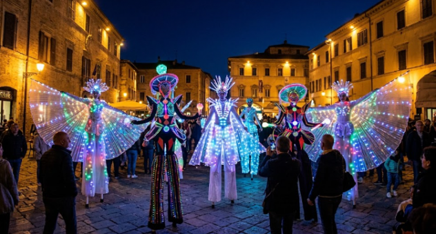 TRAMPOLIERI LUMINOSI