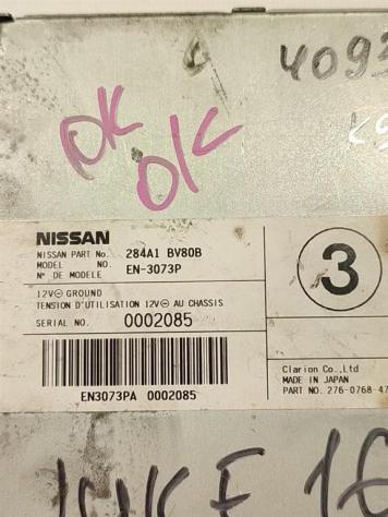 CENTRALINA MODULO DI CONTROLLO NISSAN Juke Serie F15 284A1 BV80B K9K646 diesel 1461 (1418) - Foto 2